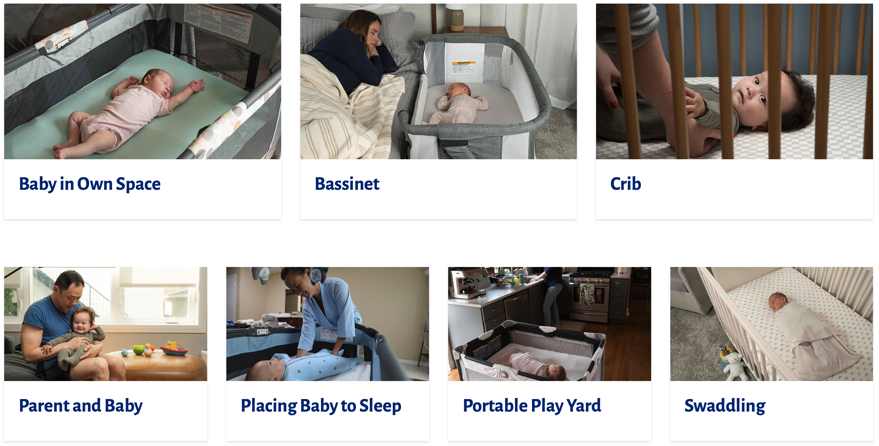 Safe Sleep Images